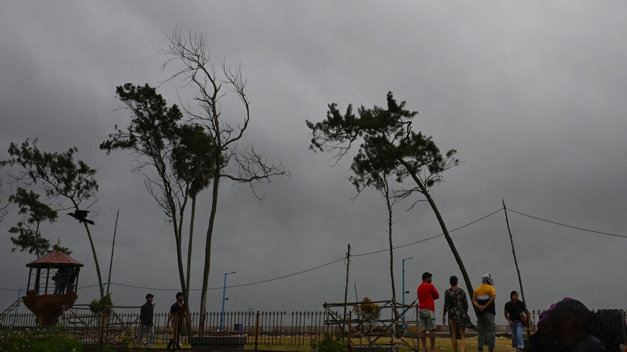 Cyclone Dana raised sea levels by as much as 1.15 metres (3.75 feet), flooding parts of the coast. (Photo: Getty Images)