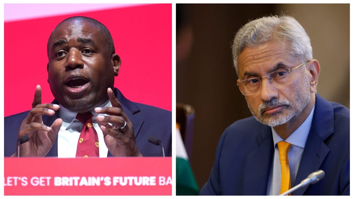 David Lammy and S Jaishankar
