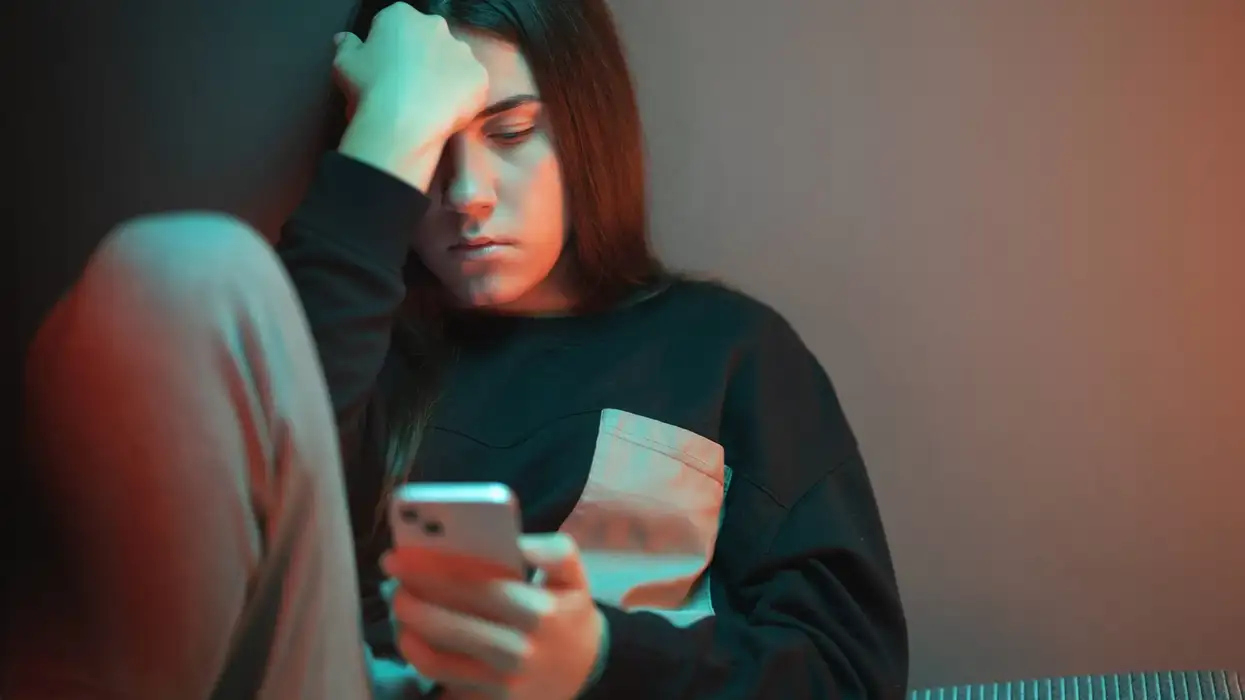 Defined as 'the supposed deterioration of a person's mental or intellectual state, especially viewed as the result of overconsumption of material (now particularly online content) considered to be trivial or unchallenging.' (Representational image: iStock)