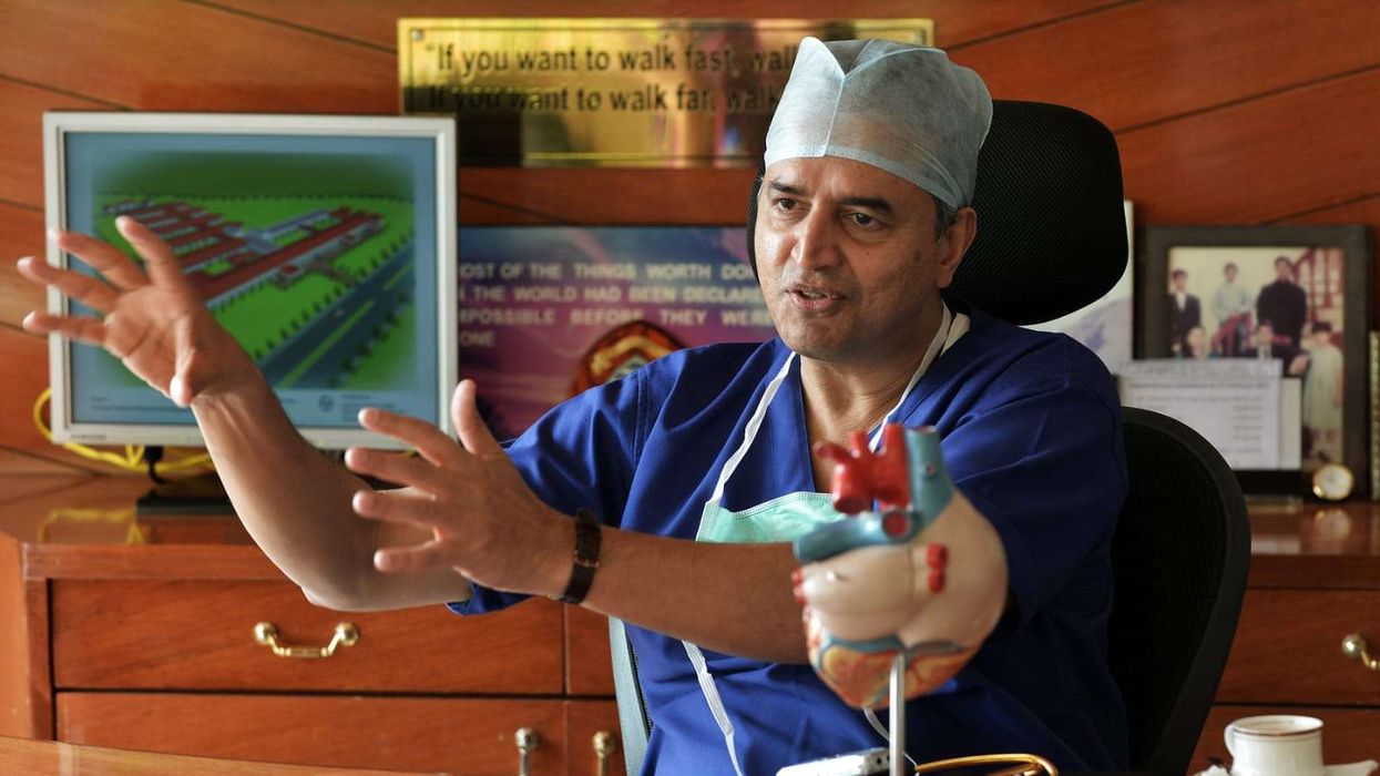 Devi Shetty AI hospital platform