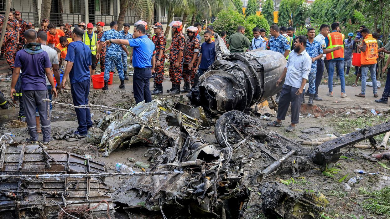 Dhaka crash