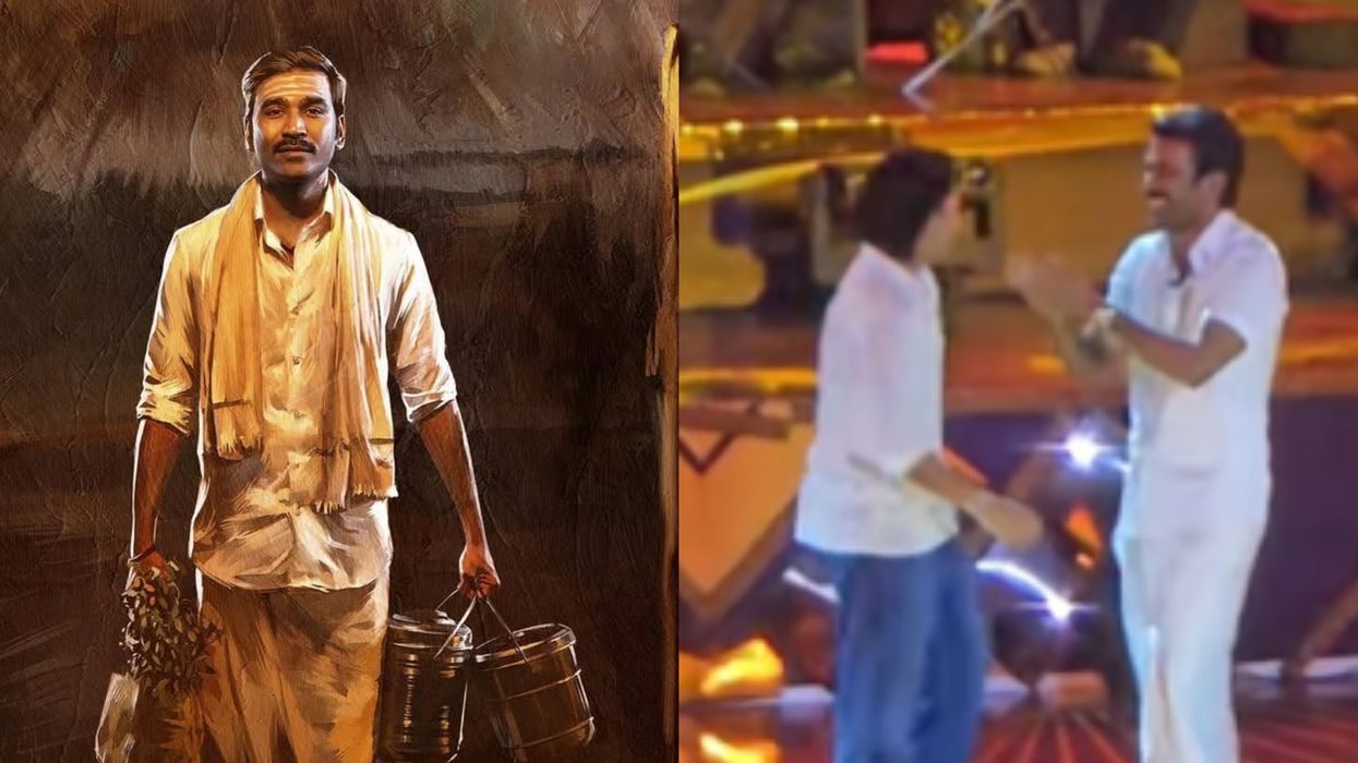 Dhanush & young son Linga