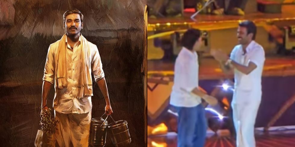 Dhanush & young son Linga