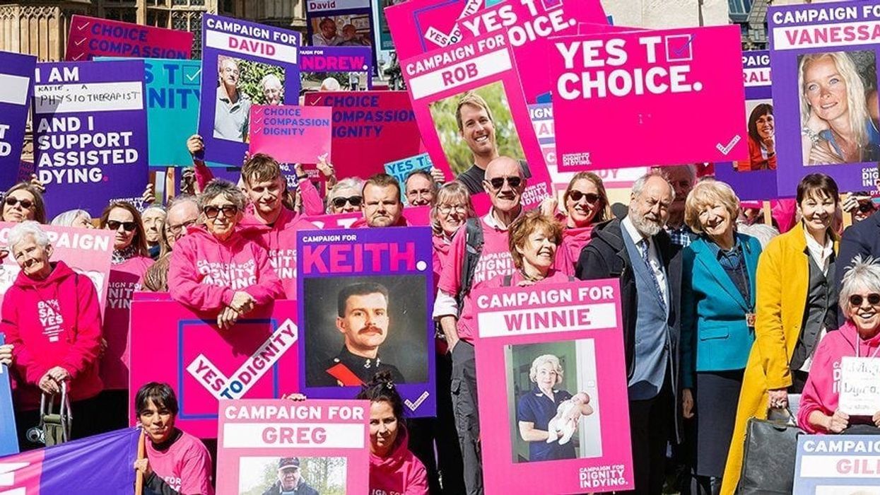 Dignity in Dying’s 'Let Us Choose' campaign features individuals advocating for a change in the law on assisted dying. (Photo: X/@dignityindying)