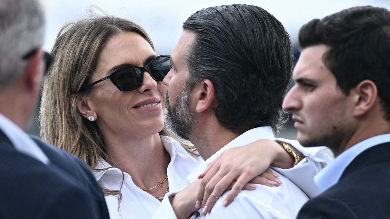 Donald Trump Jr and girlfriend Bettina Anderson