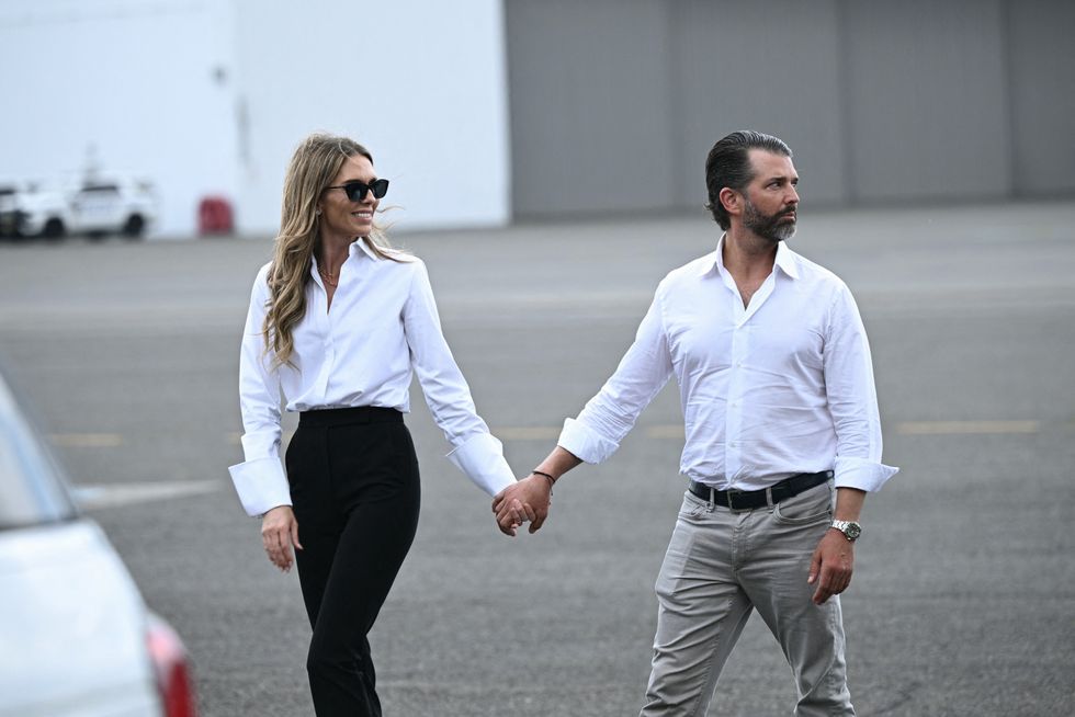 Trump Jr. & Bettina Anderson Flaunt PDA Before Club World Cup Final