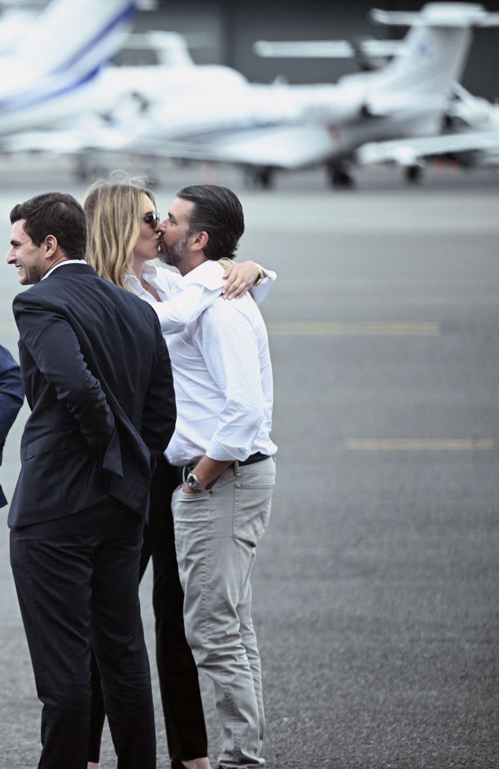 Donald Trump Jr and girlfriend Bettina Anderson