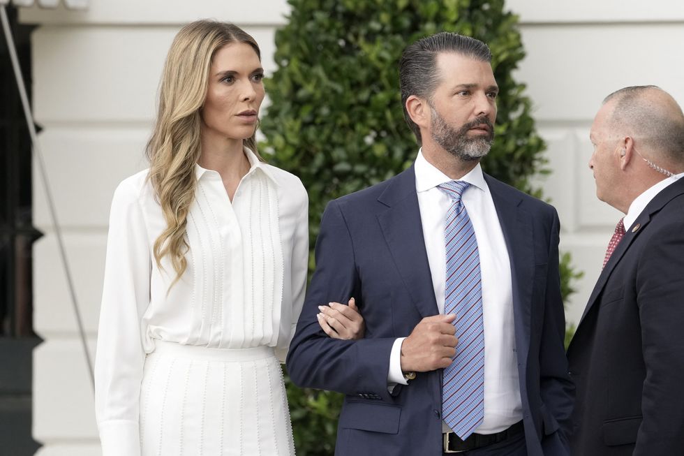 Donald Trump Jr and girlfriend Bettina Anderson
