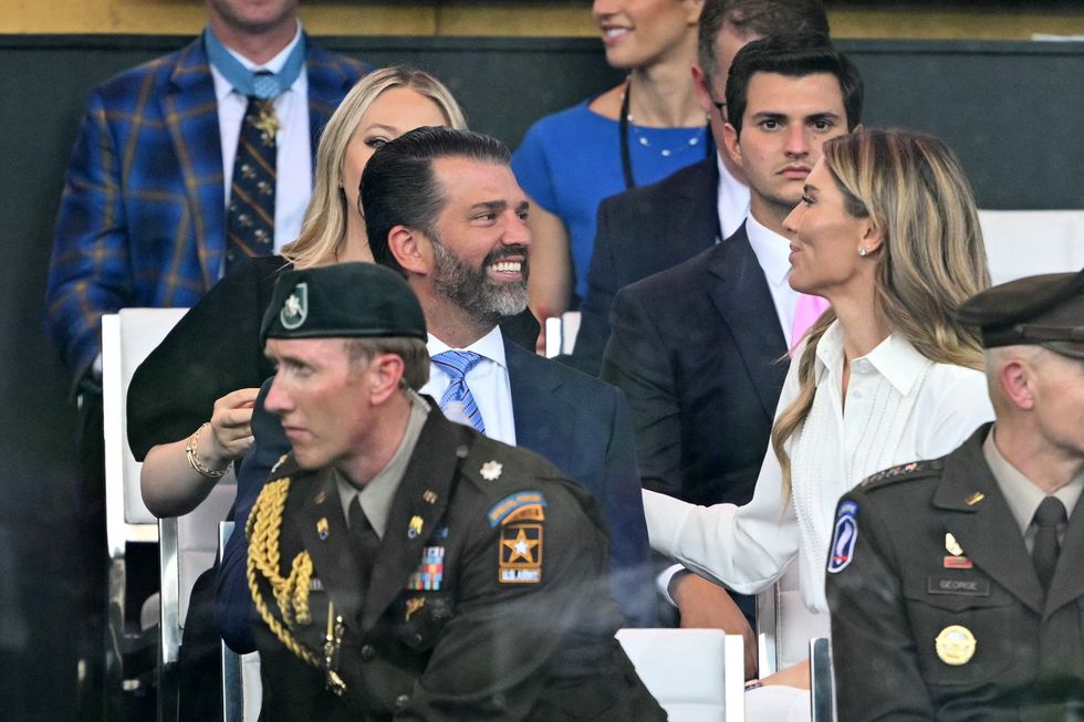 Donald Trump Jr and girlfriend Bettina Anderson