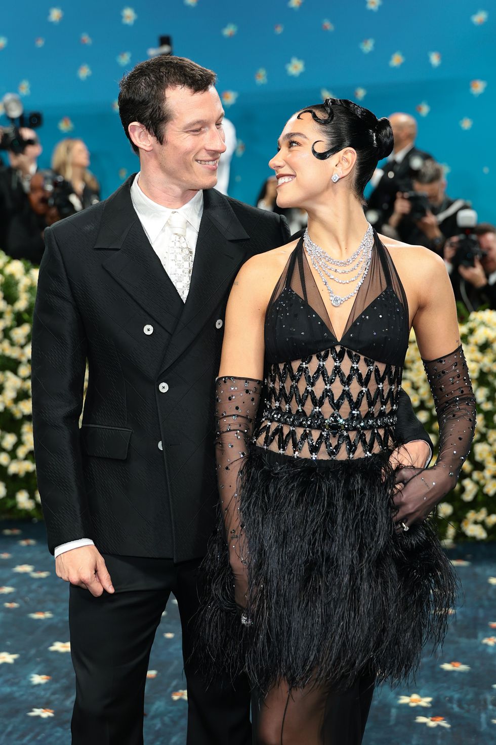Dua Lipa Engaged to Callum Turner After a Year Together