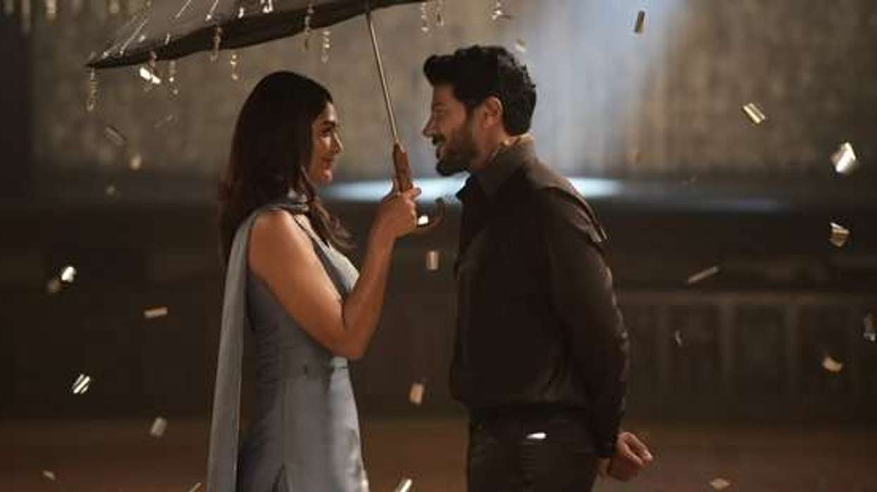 Dulquer Salmaan and Mrunal Thakur
