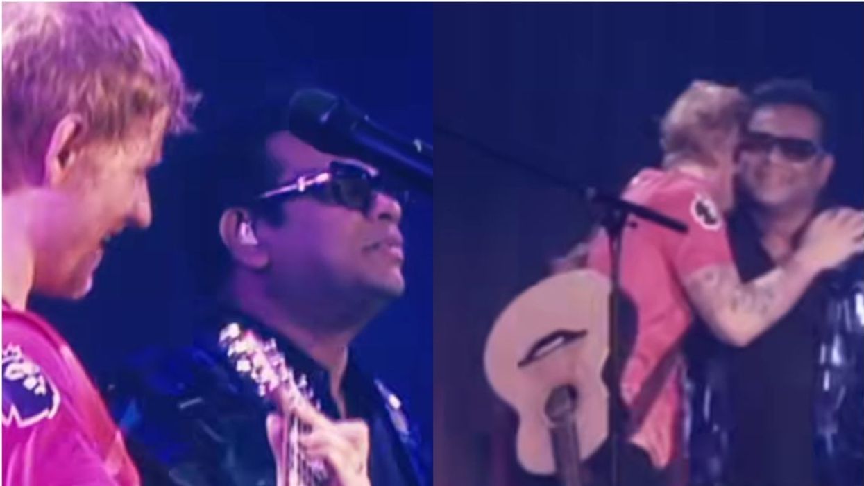 Ed Sheeran and AR Rahman’s 'Shape of You*Urvashi' performance at Chennai concert goes viral