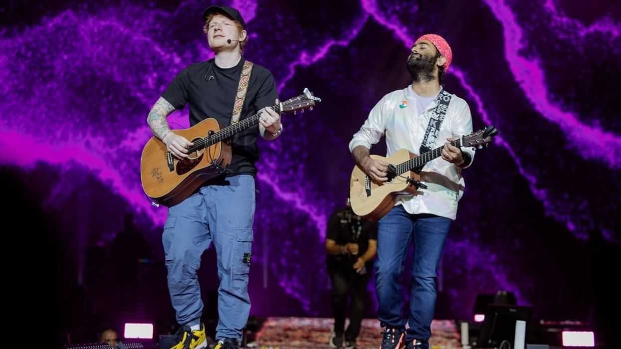 Ed Sheeran and Arijit Singh’s scooter ride: A viral internet hit!