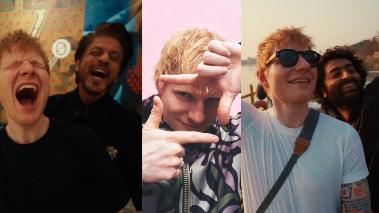 Ed Sheeran releases ‘Sapphire’ with Arijit Singh and Shah Rukh Khan in an India inspired collaboration