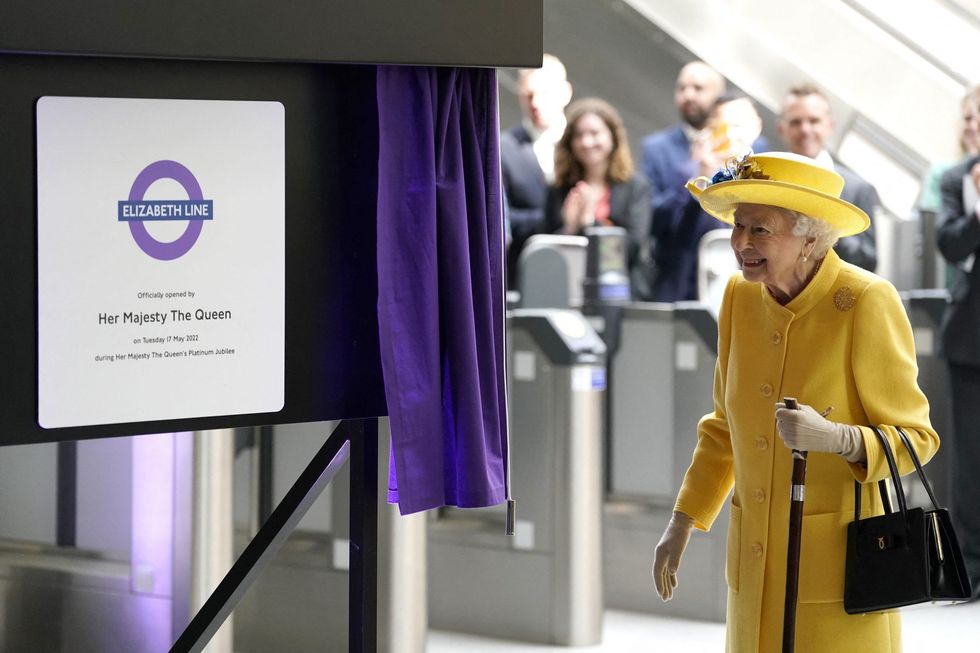 Elizabeth line Queen GettyImages 1240721253
