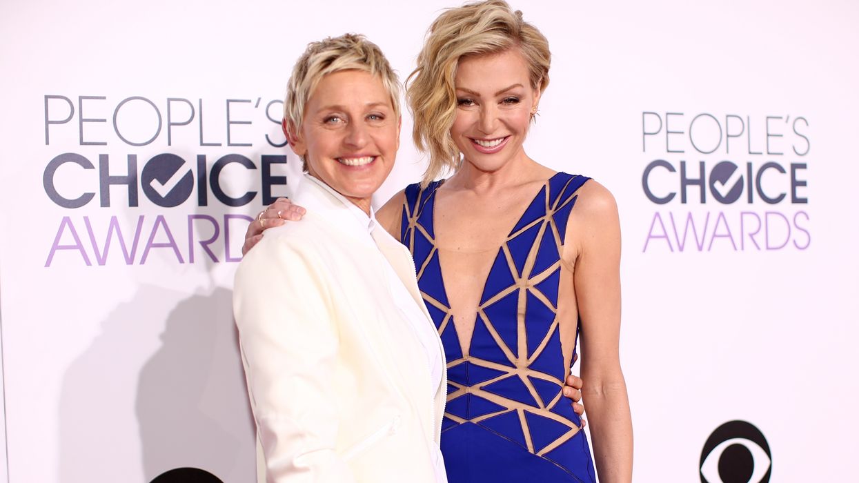 Ellen DeGeneres and Portia de Rossi