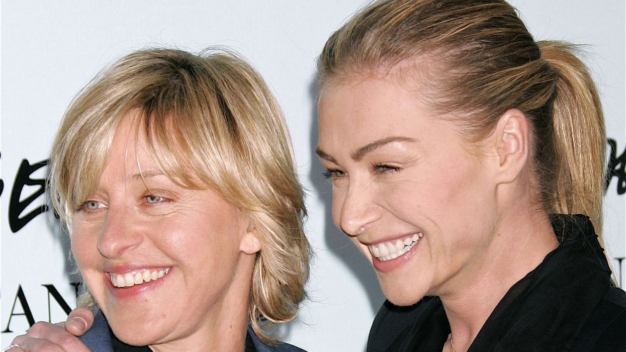 Ellen DeGeneres and Portia de Rossi