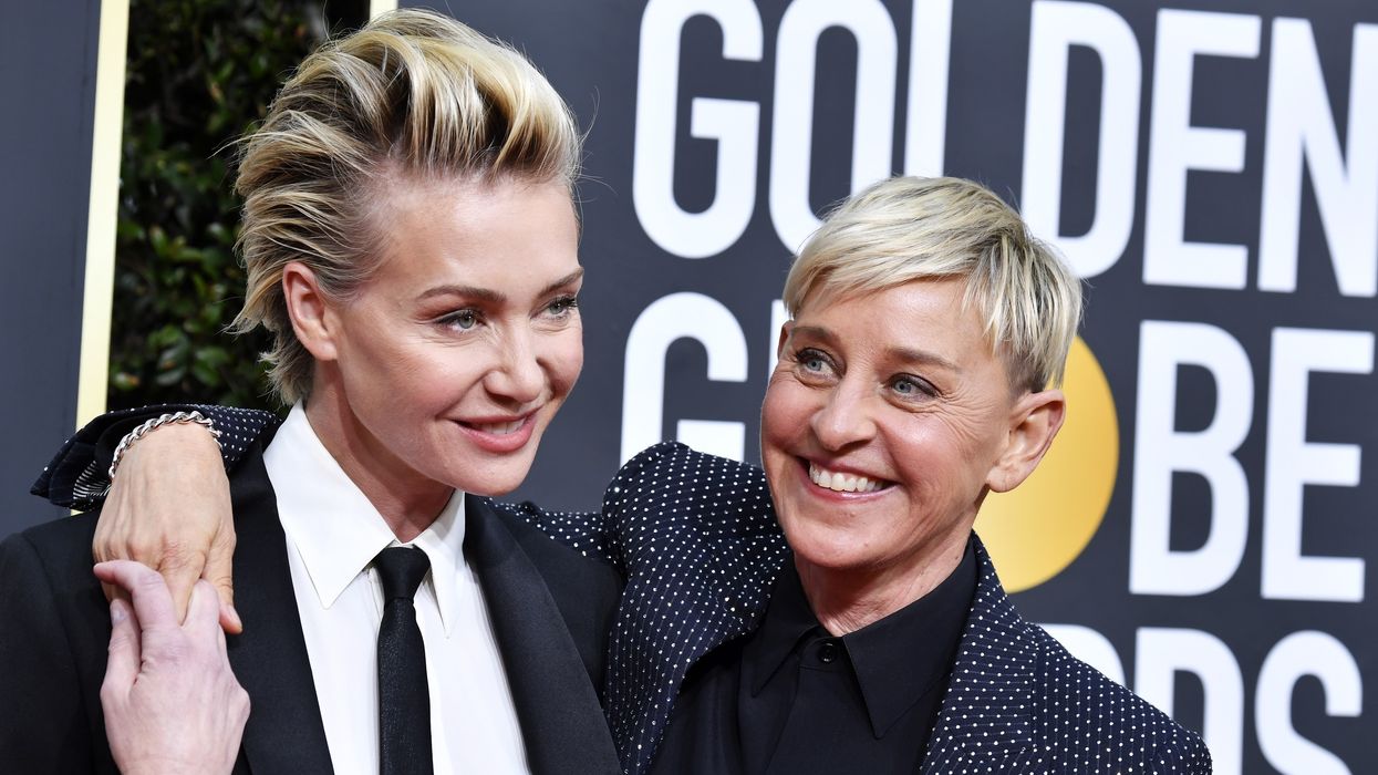Ellen DeGeneres and Portia de Rossi