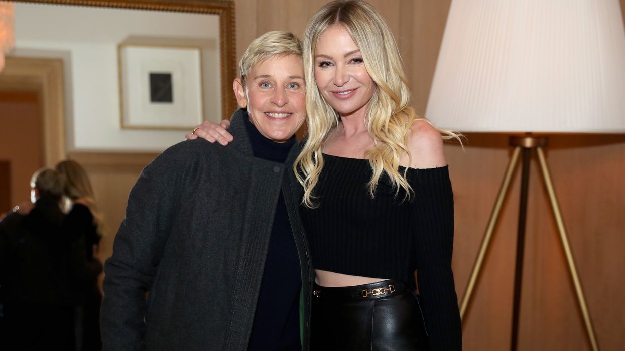 Ellen DeGeneres and Portia de Rossi