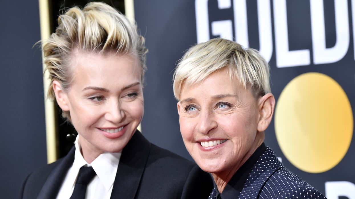 Ellen DeGeneres and Portia de Rossi