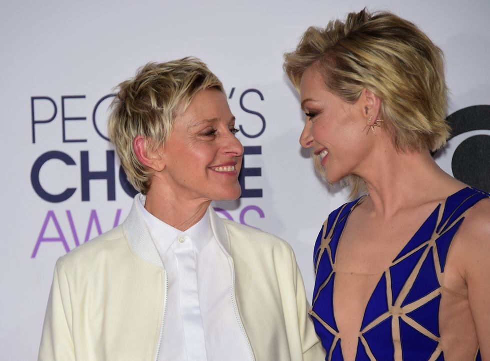Ellen DeGeneres and Portia de Rossi