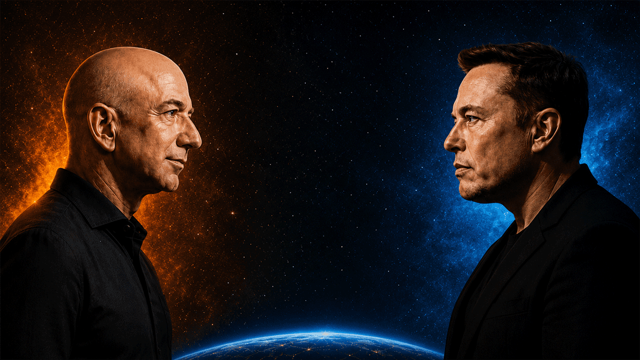 Elon Musk and Jeff Bezos