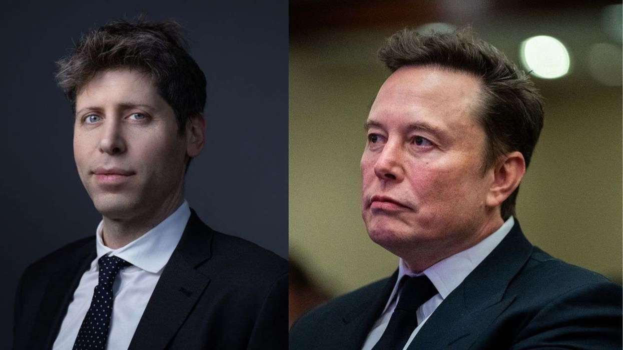 Elon Musk and Sam Altman