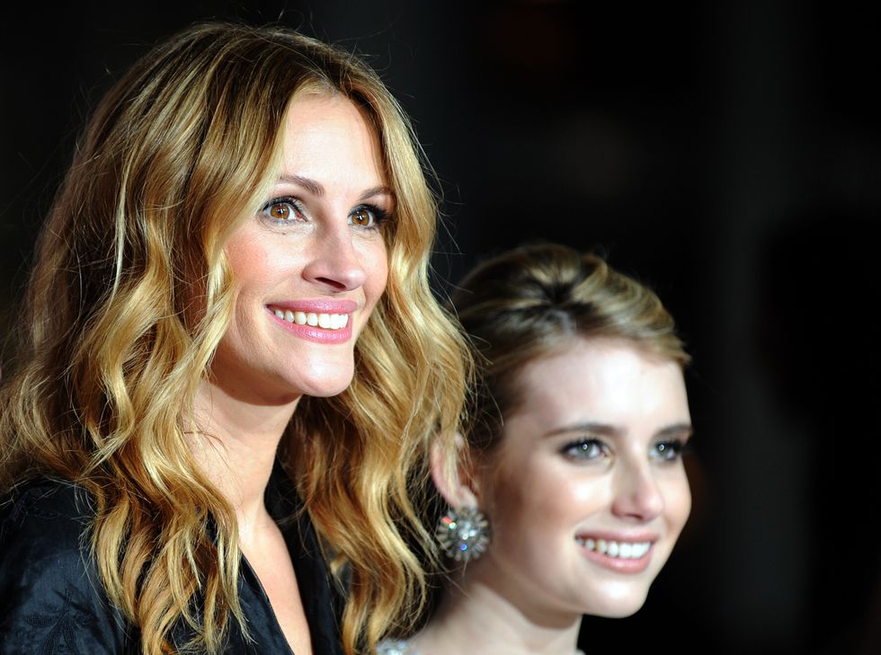 Emma Roberts and Julia Roberts