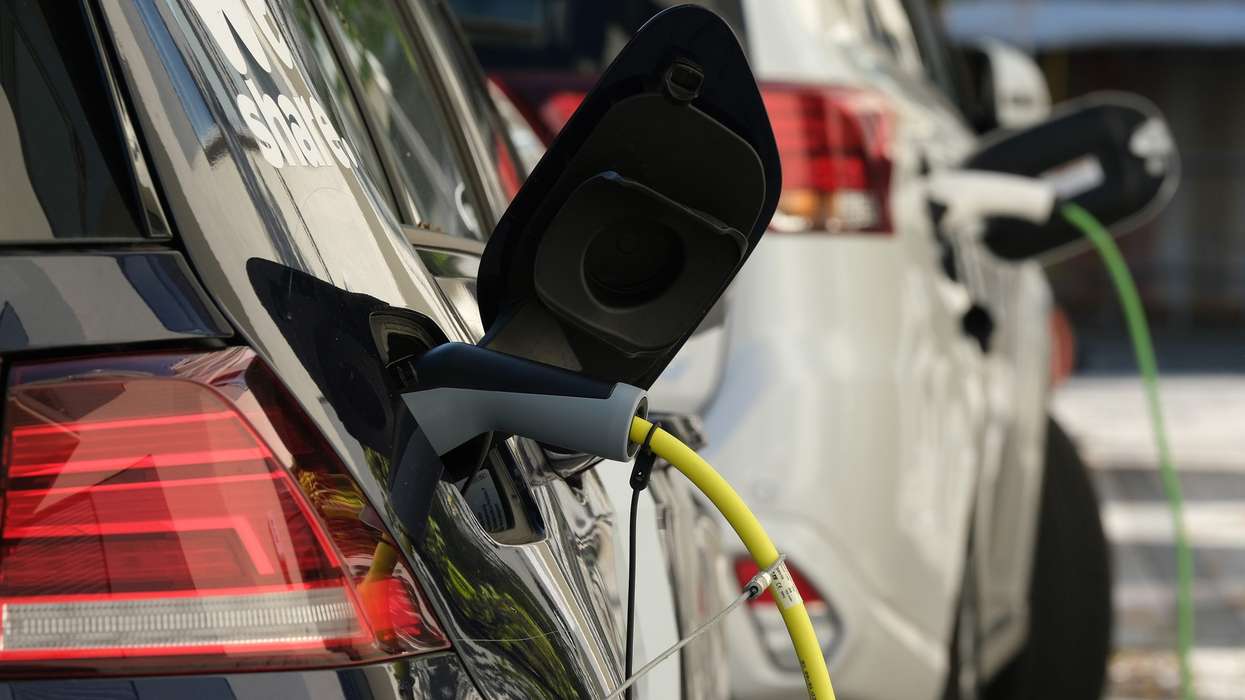 EV pavement gully charging england