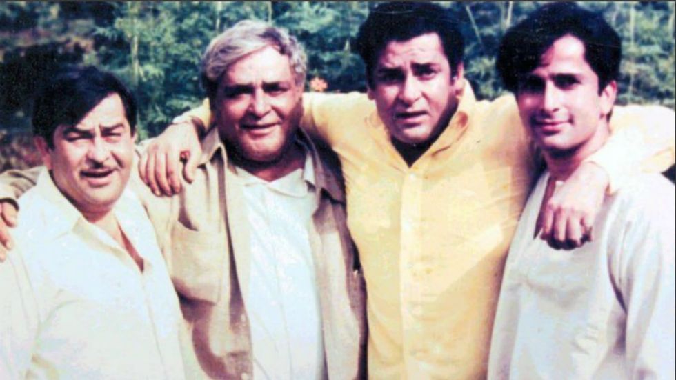 F Family prithviraj raj shammi shashi kapoor