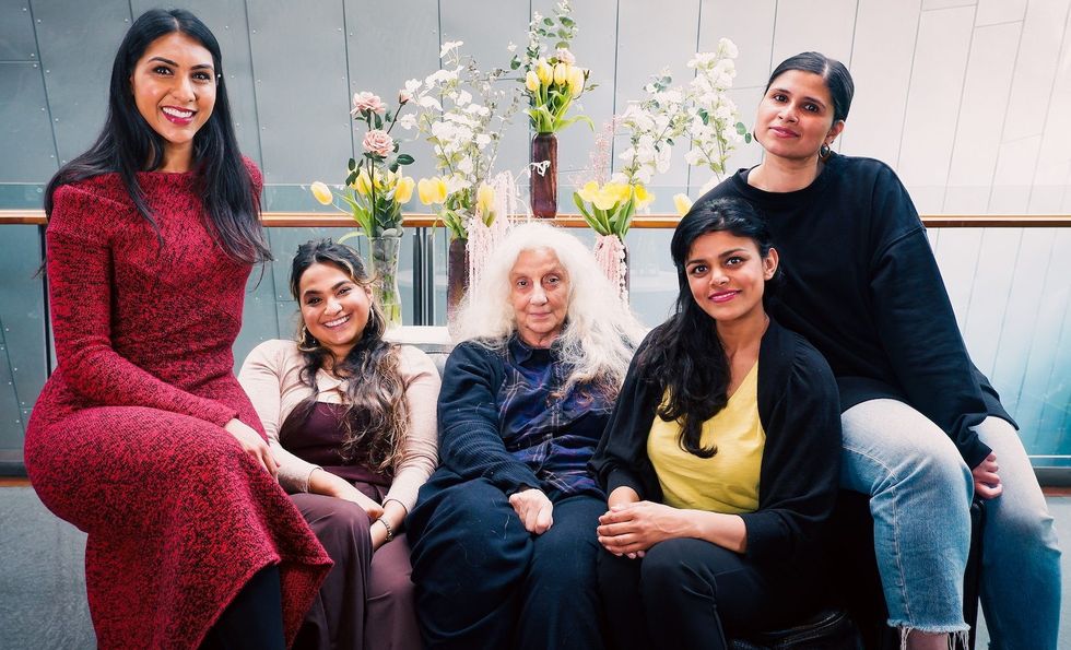 Feature inset Lotus Beauty Cast Image 1 L R Kiran Landa Anshula Bain Souad Faress Ulrika Krishnamurti Zainab Hasan