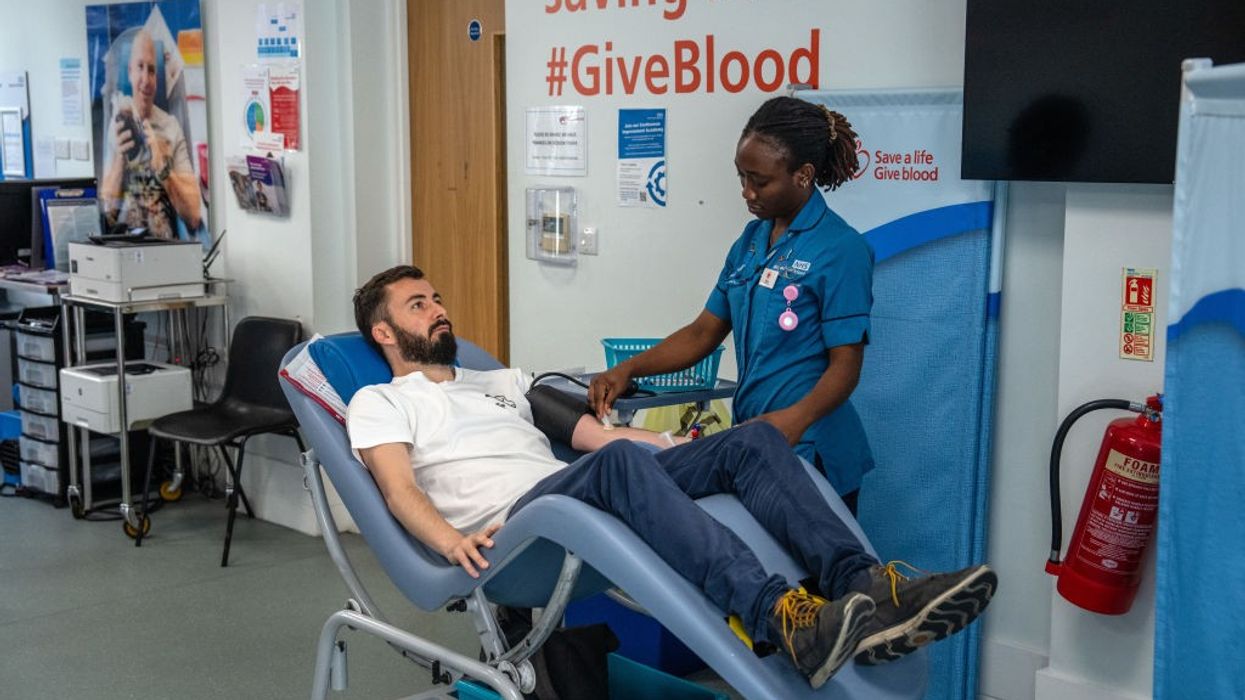Blood donor recruitment event for South Asian community