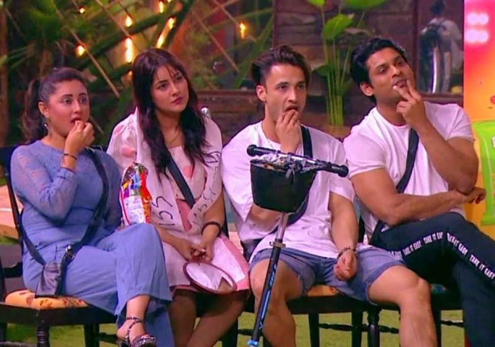 First lead inset Rashami Shehnaaz Asim Sidharth in Bigg Boss 13 os3