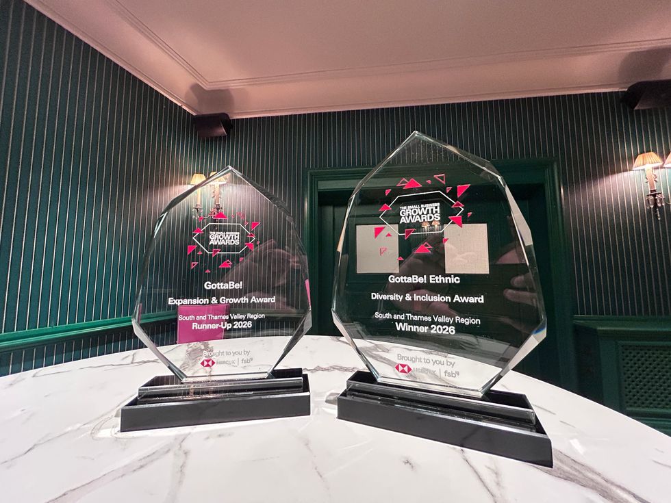 FMBE Awards in London, where GottaBe! secured three awards,