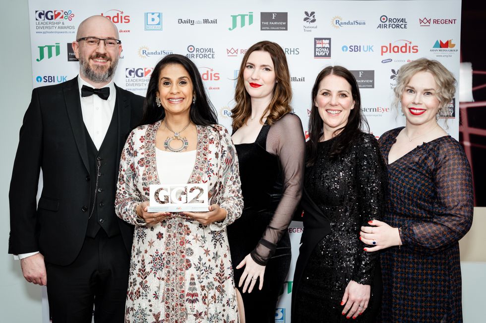 (From left) Neale Proud, Neelam Katechia, Pippa Lee, Allison Hogg and Louisa Minto