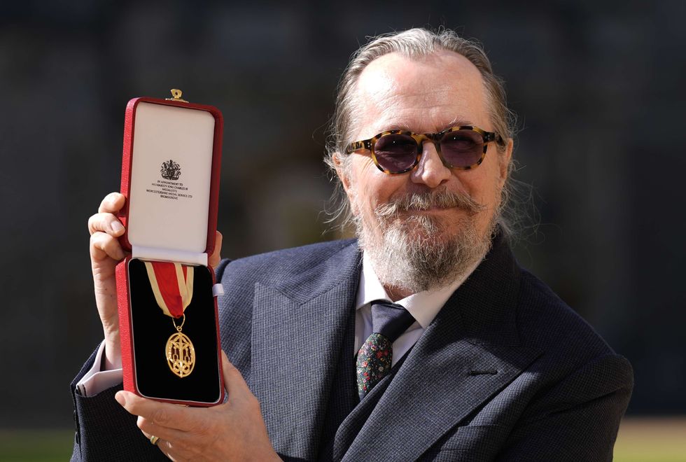 Gary Oldman knighted