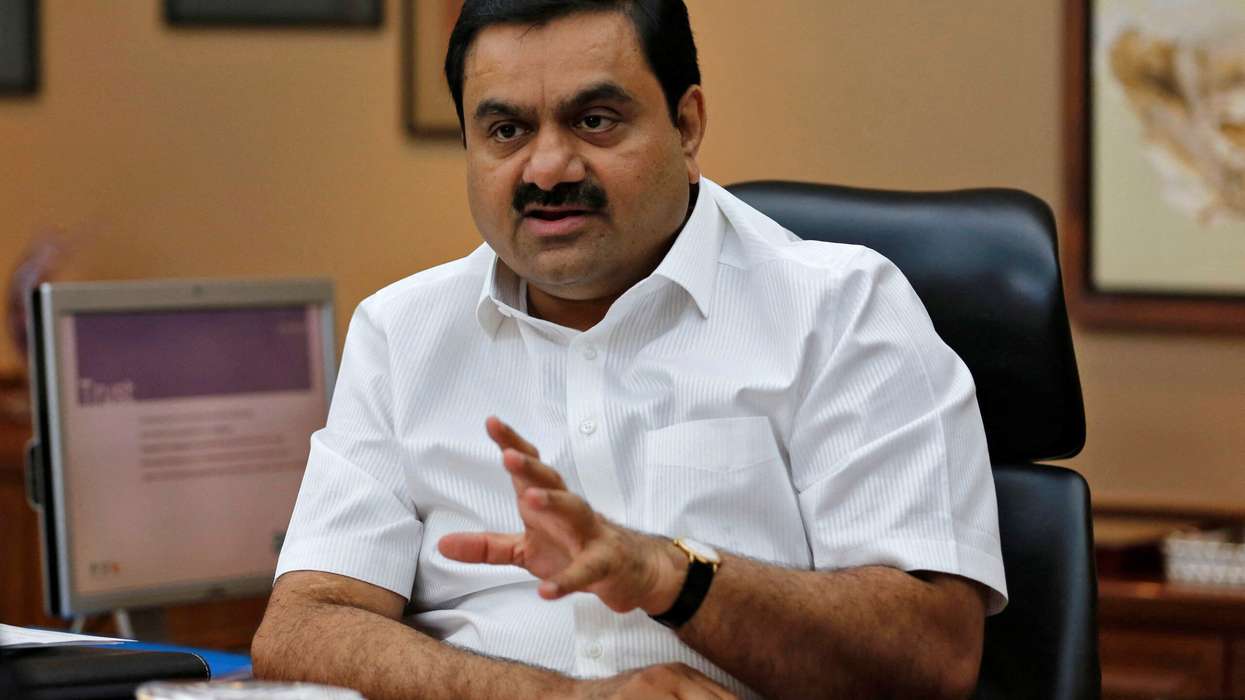 Gautam Adani, the chairman of Adani Group