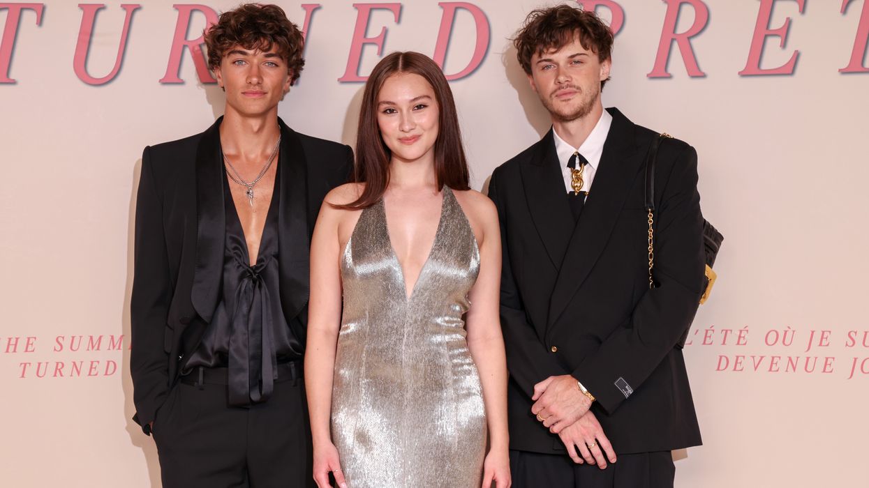 Gavin Casalegno, Lola Tung and Christopher Briney