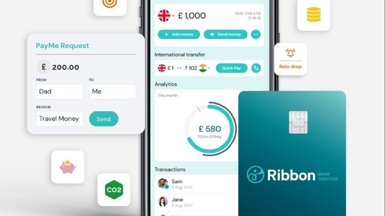 Ribbon launches its financial services app in UK