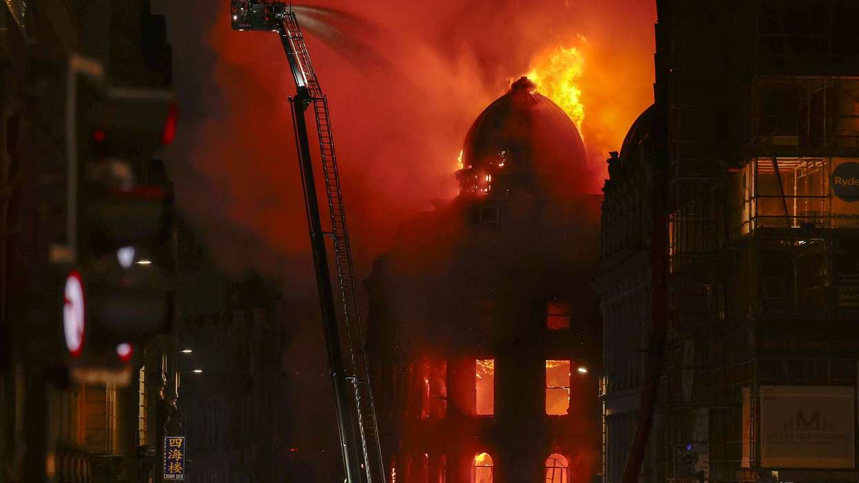 Glasgow fire