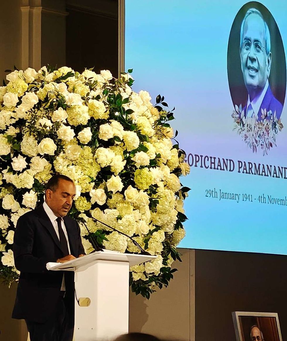 Gopi Hinduja funeral