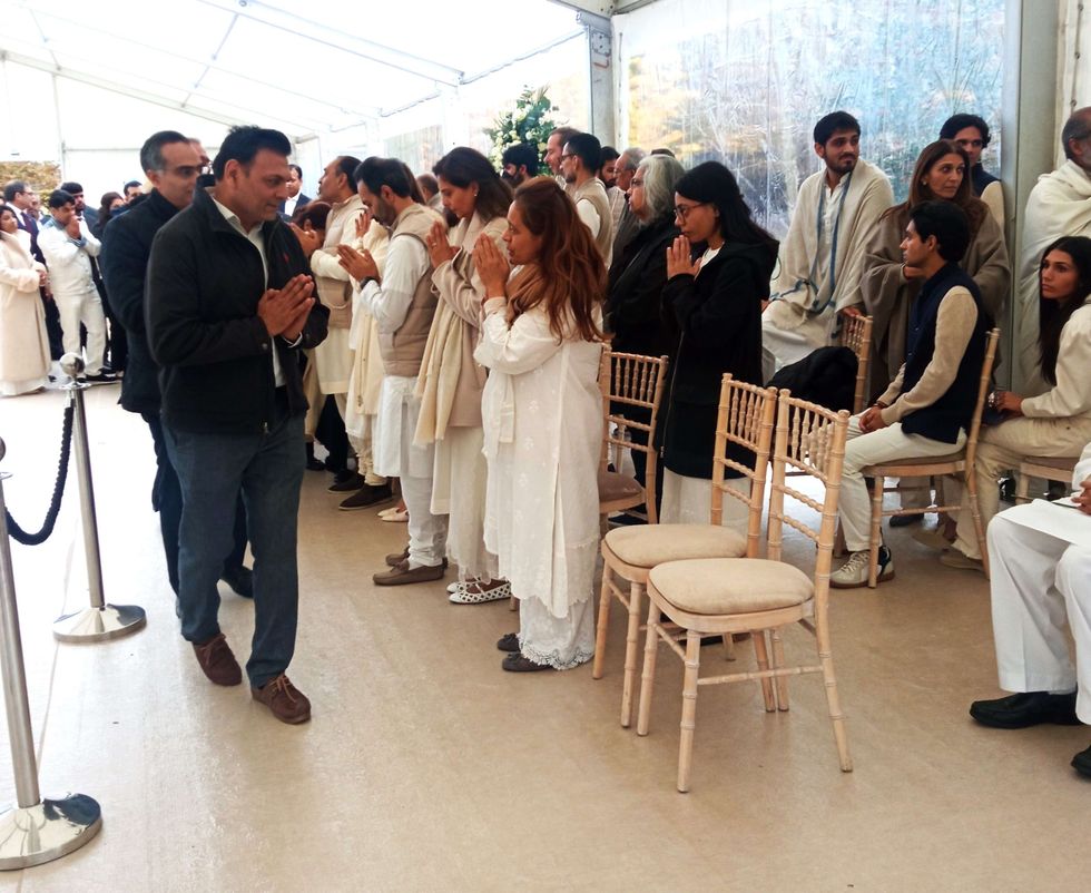 Gopi Hinduja funeral