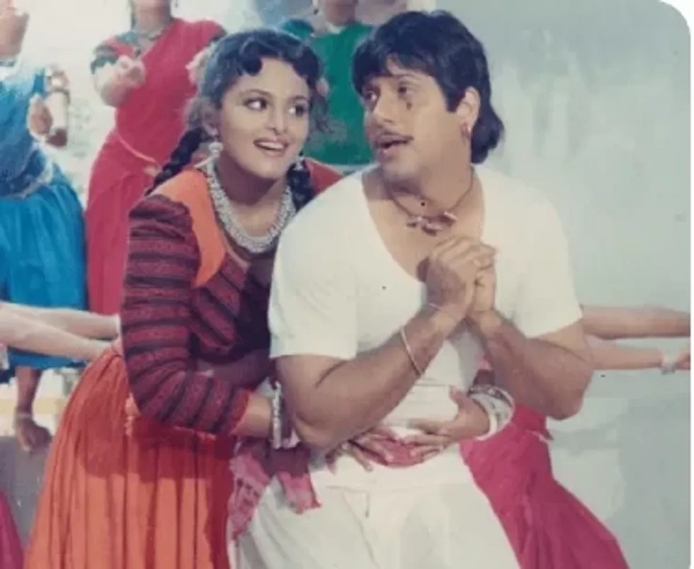 Govinda and Shilpa Shirodkar