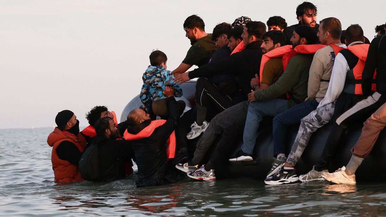 Group of migrants