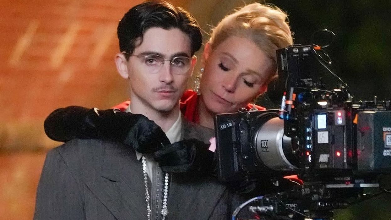 Gwyneth Paltrow & Timoth\u00e9e Chalamet