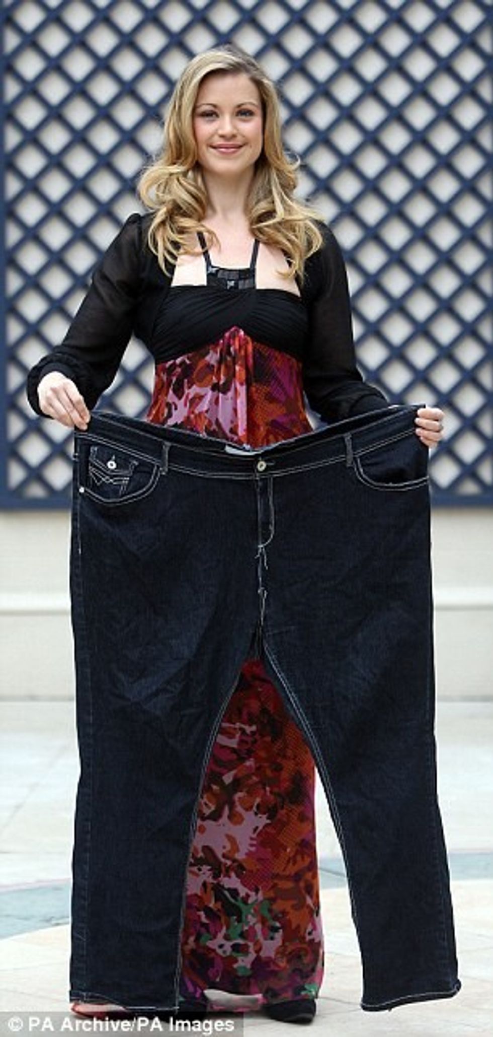 Harriet Jenkins, pictured at the Slimmer of the Year competition in 2010