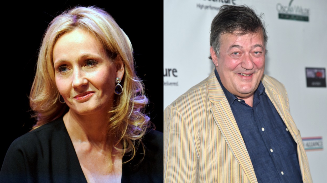 Harry Potter’s Stephen Fry brands JK Rowling