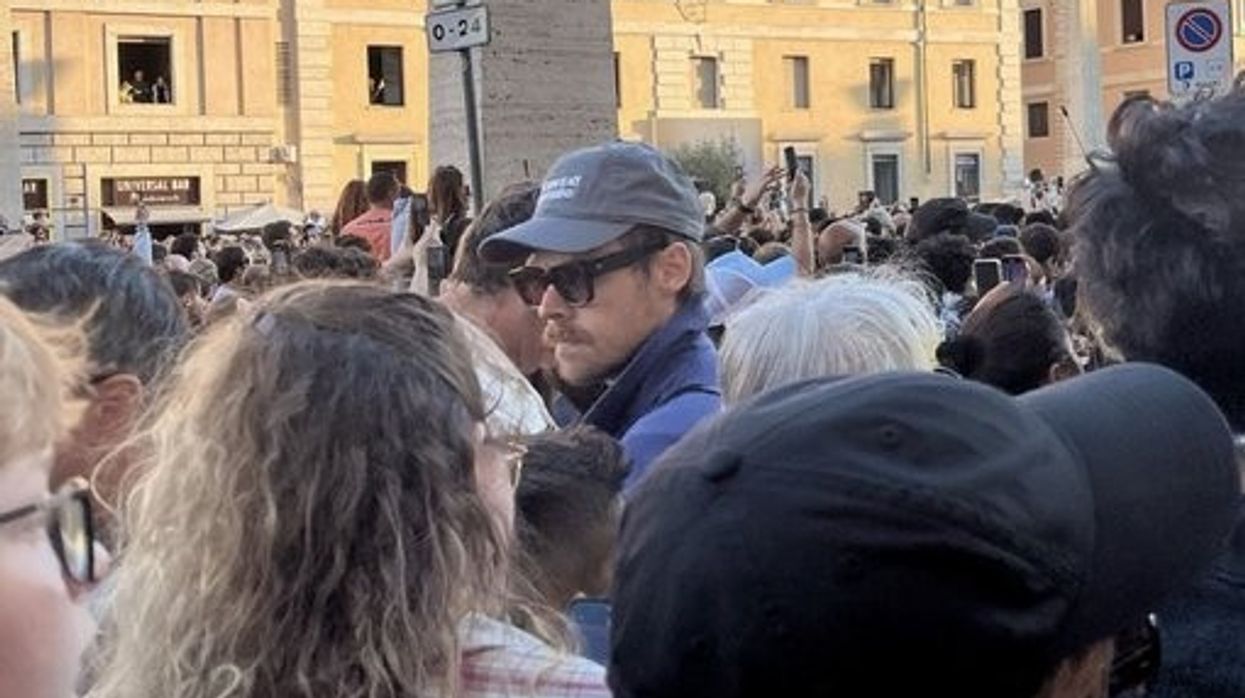 Harry Styles at Pope Leo XIV's papal conclave
