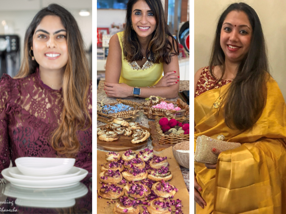 Hayley, Kripa, and Madhurima