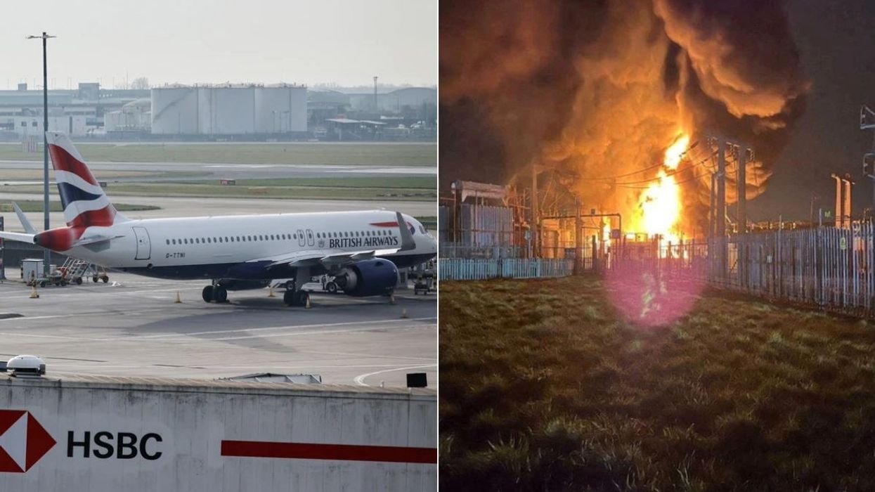 Heathrow Airport shut down